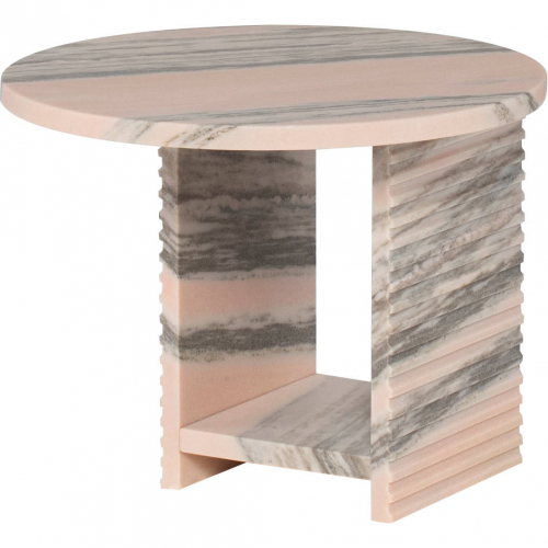 Mya Coffee Table in Honed Rosa Marble